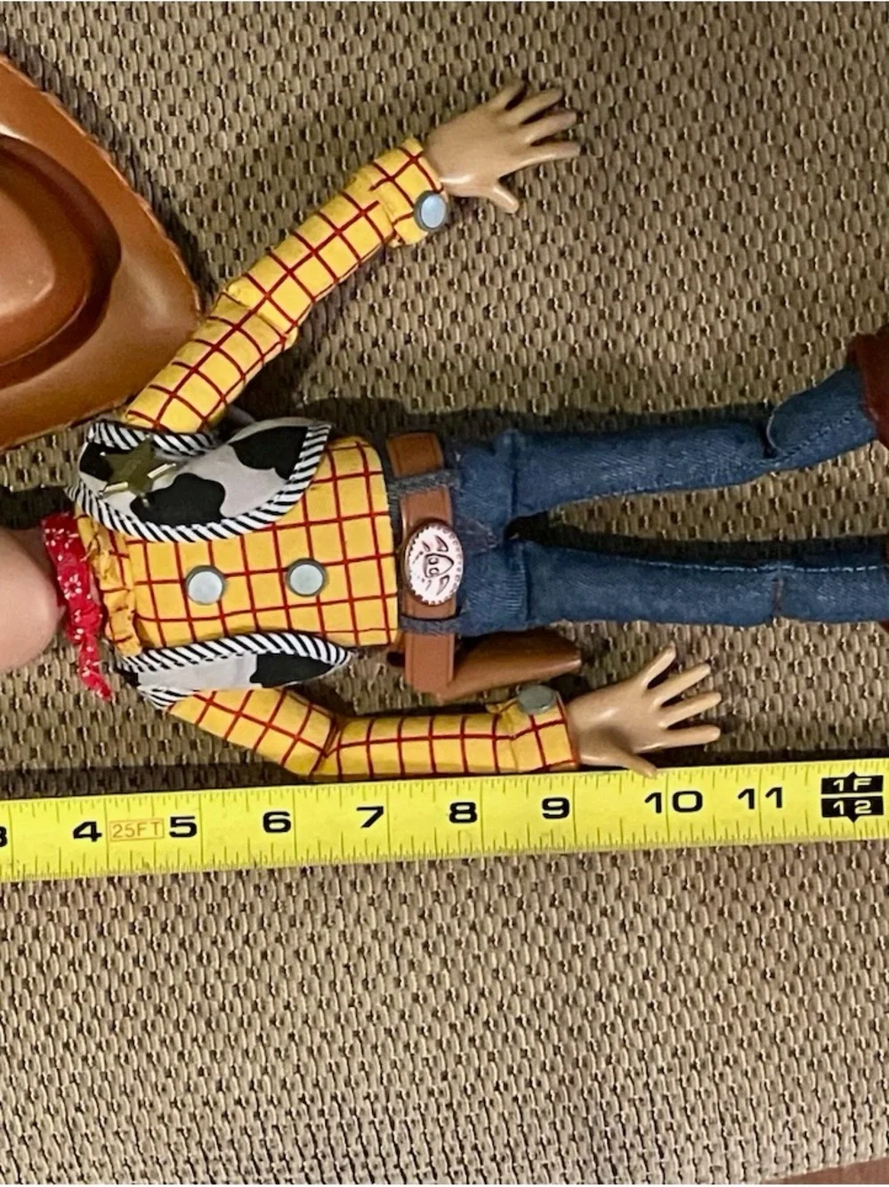 Disney Store Toy Story Woody Interactive Talking Action Figure – 15” Pull String